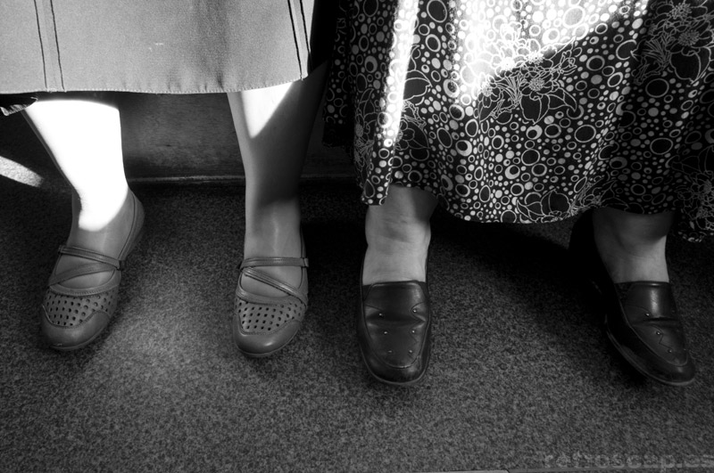 Bosphorus ferry shoes, Istanbul 2011
