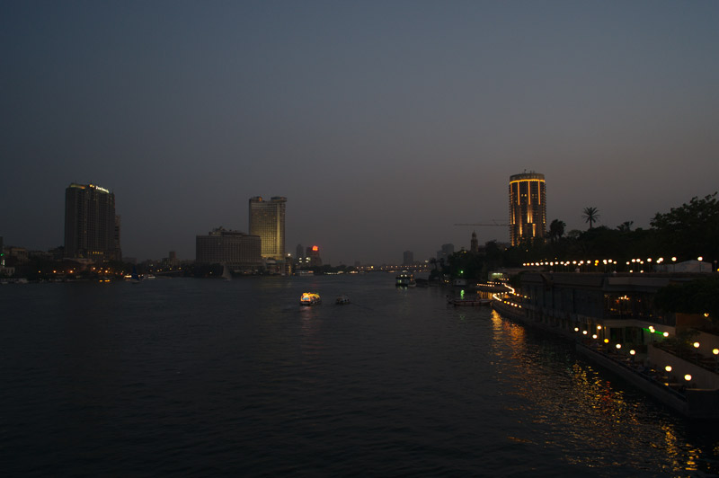 The Nile at Dusk, Cairo 2012